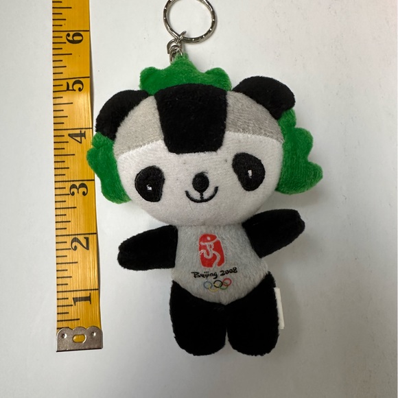2008 Beijing Summer Olympics 4" Fuwa Mascot Plush Doll Toys Keychains Set Of 4 - Picture 4 of 8